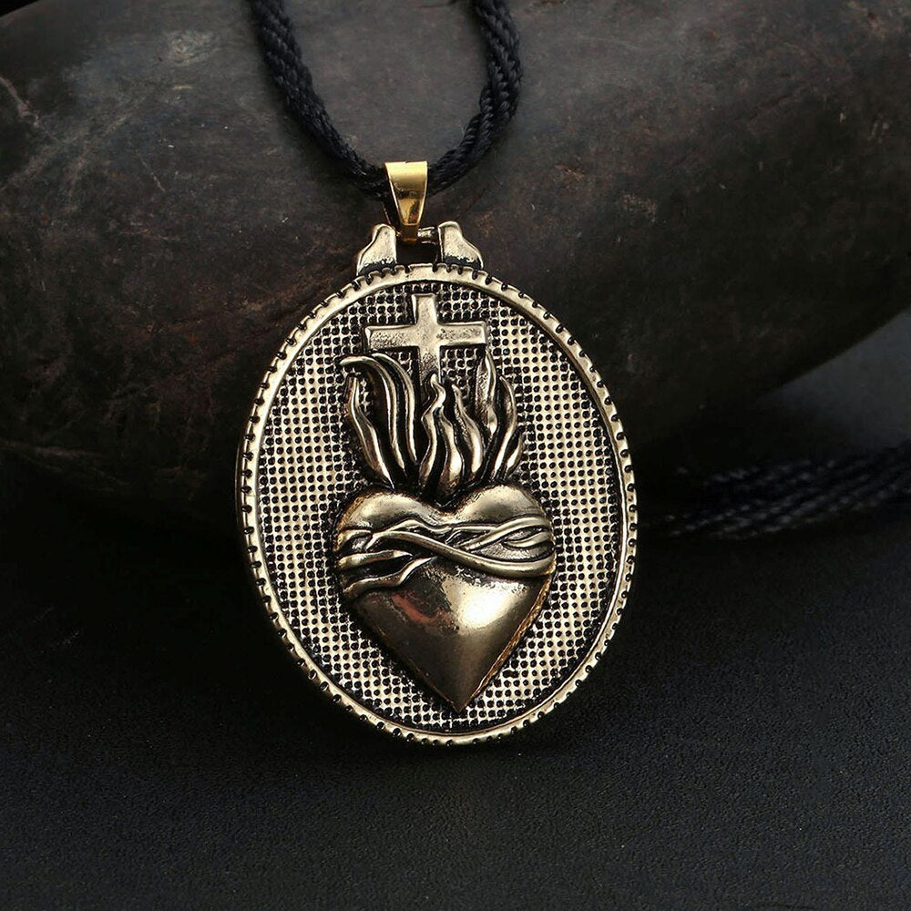 Colar O Sagrado Coração de Jesus