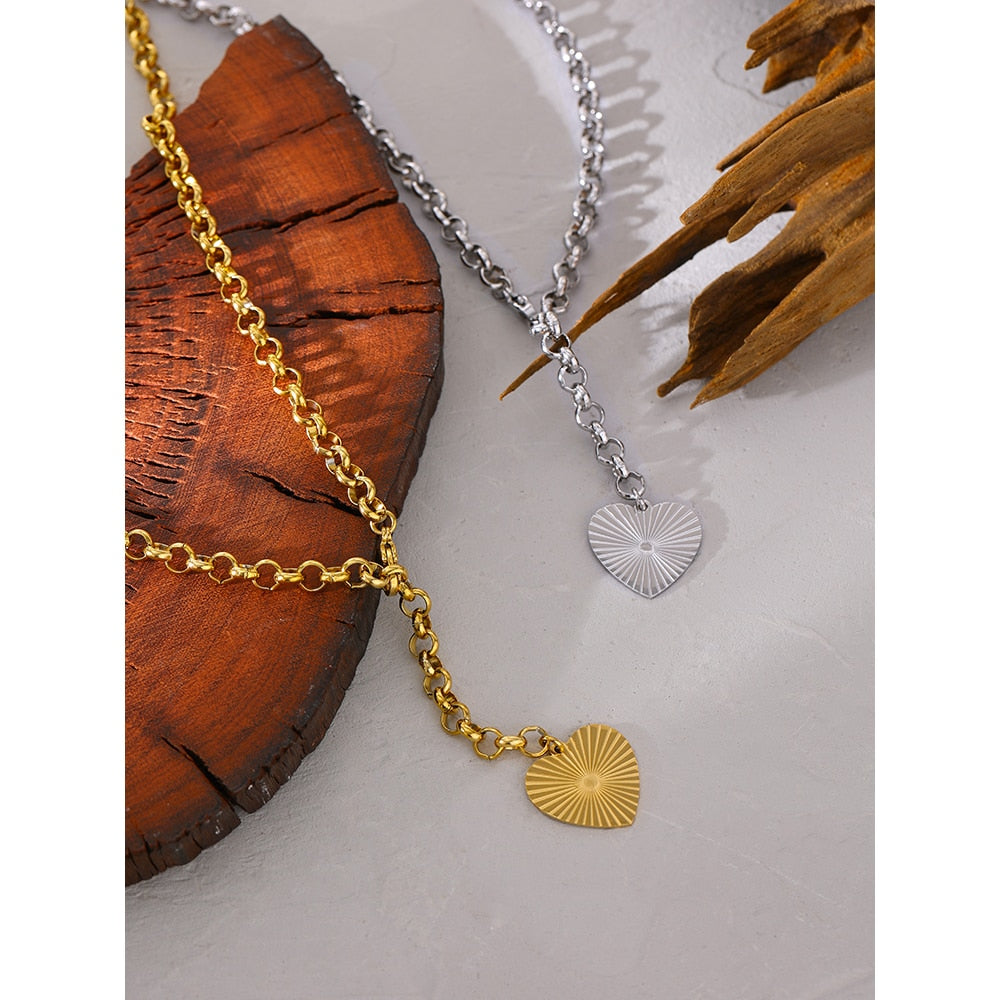 Colar Cartier Coração em Ouro 18K ou Prata 925