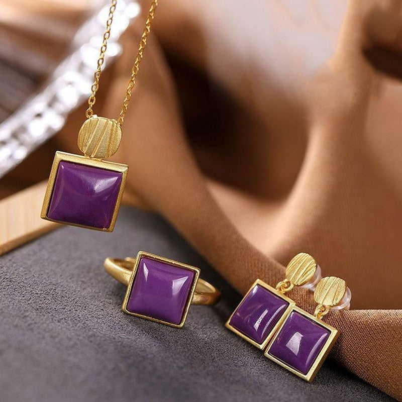 Conjunto 3 Peças Guadalupe - Anel Ajustável