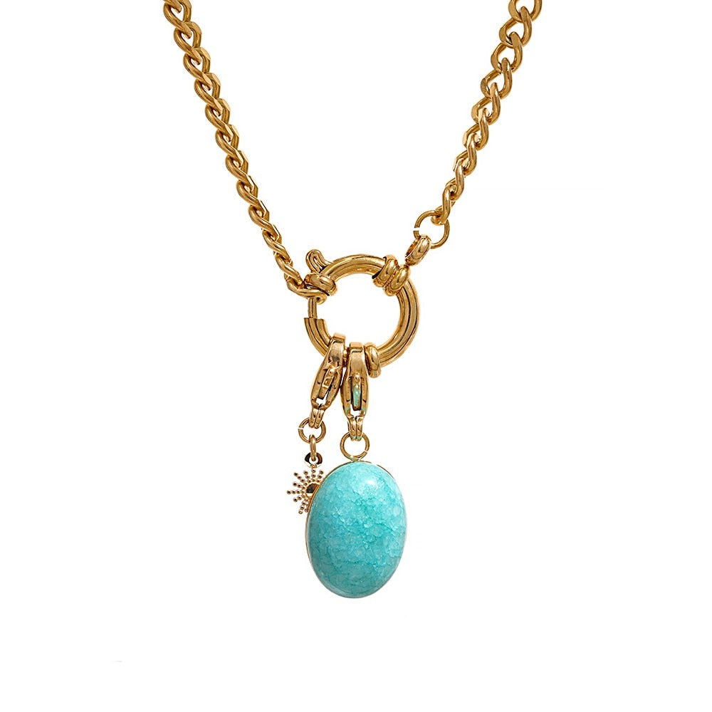 Colar Fiorella 2 Pingentes - Star and Stone em Ouro 18K