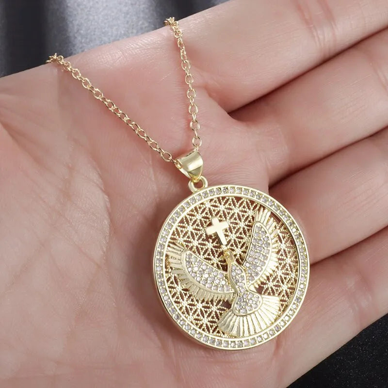 Colar Medalha do Espírito Santo
