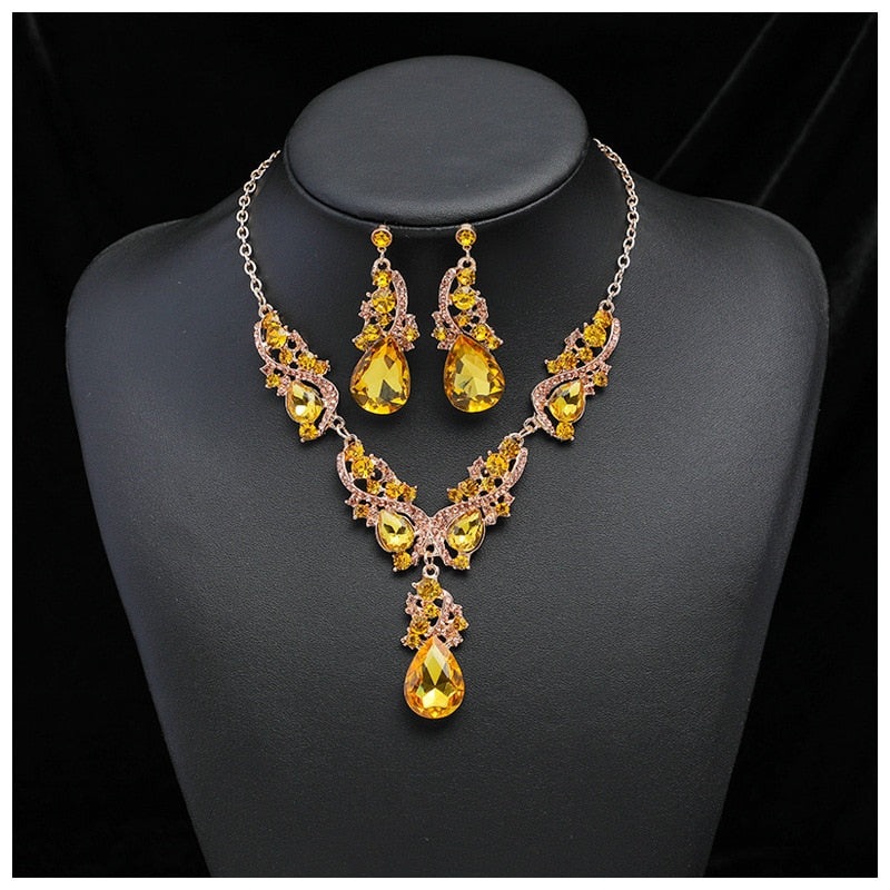 Conjunto Colar e Brincos Ophelia