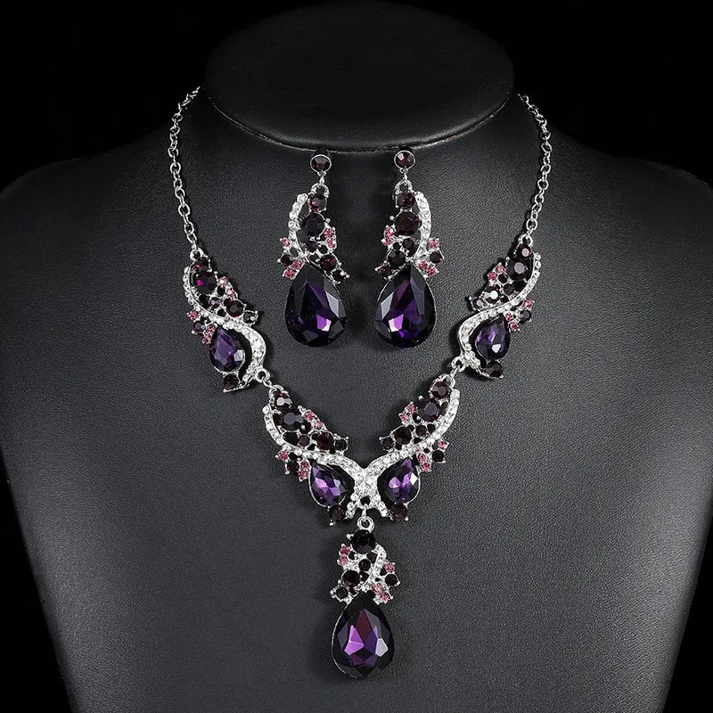 Conjunto Colar e Brincos Ophelia