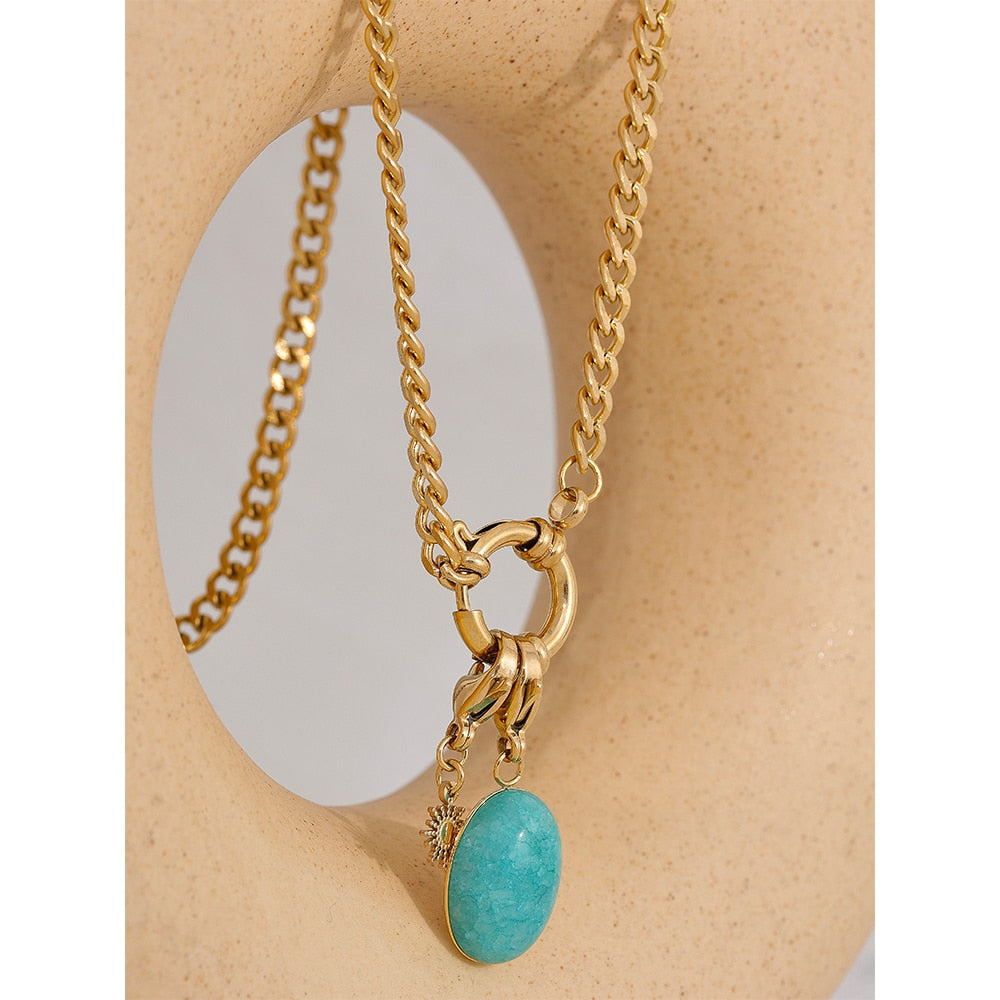 Colar Fiorella 2 Pingentes - Star and Stone em Ouro 18K