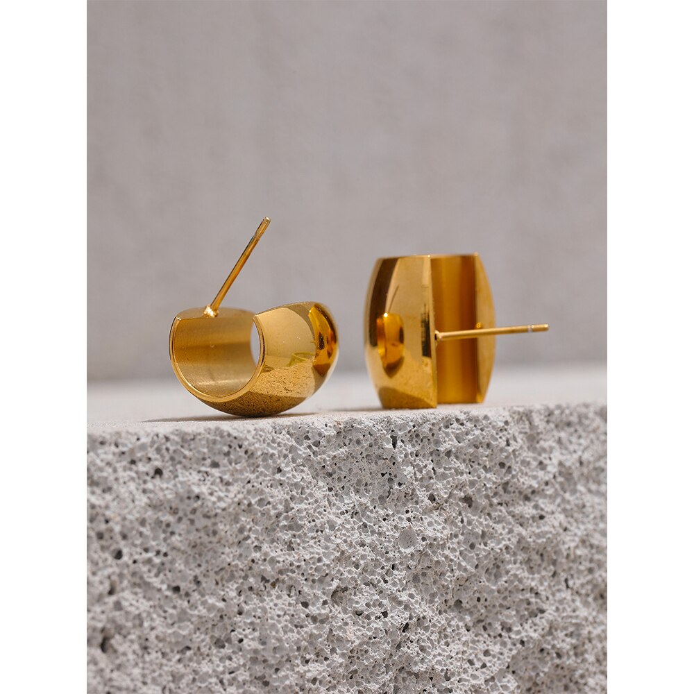 Brinco Chunky em Ouro 18K