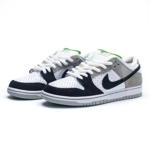 SB Dunk Low Clorophyll Cinza Preto e Verde