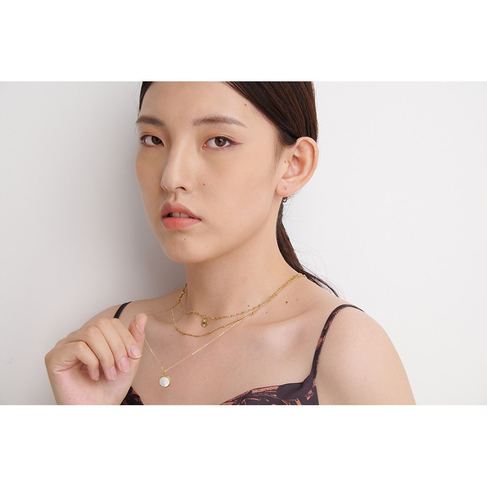 Conjunto de 3 Colares Requinte em Ouro ou Prata 925