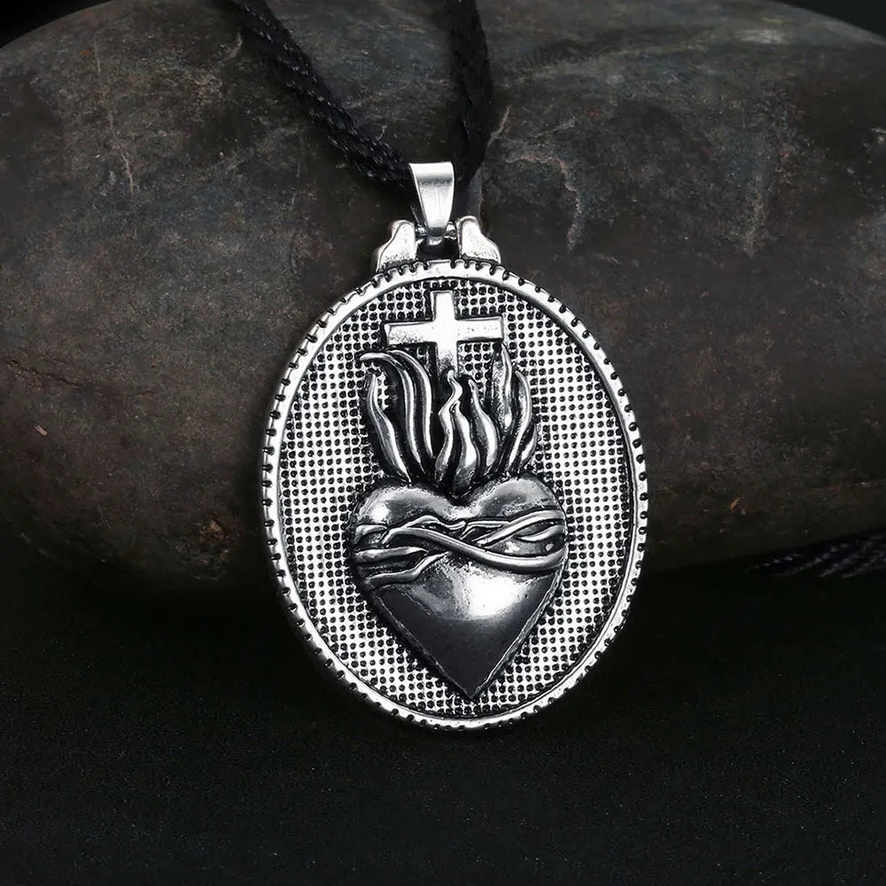 Colar O Sagrado Coração de Jesus