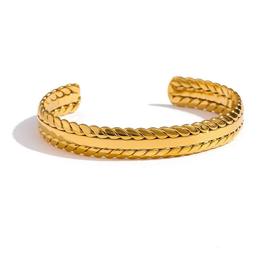 Bracelete Ártemis Banhado em Ouro 18K