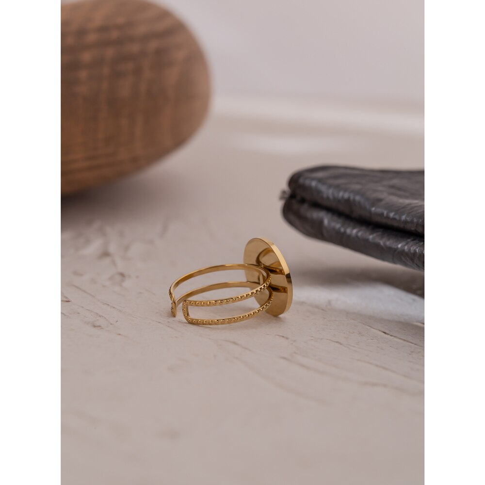 Anel O Olho que Tudo Vê em Ouro 18K