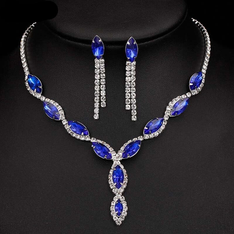 Conjunto Colar e Brincos Cascata Dianna