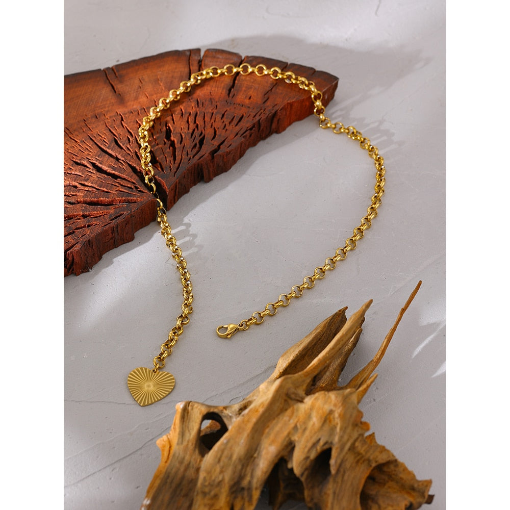 Colar Cartier Coração em Ouro 18K ou Prata 925