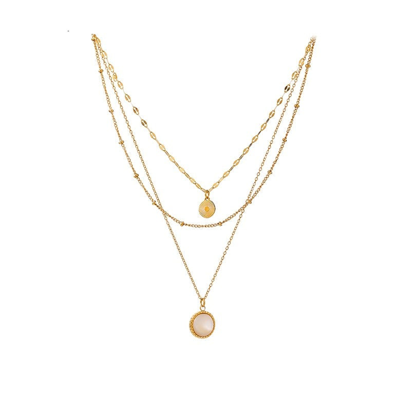 Conjunto de 3 Colares Requinte em Ouro ou Prata 925