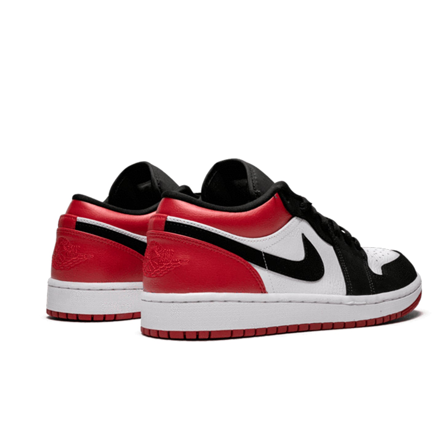 Tênis Air Jordan Low Tricolor Black Toe