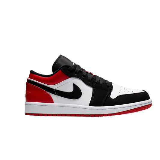 Tênis Air Jordan Low Tricolor Black Toe
