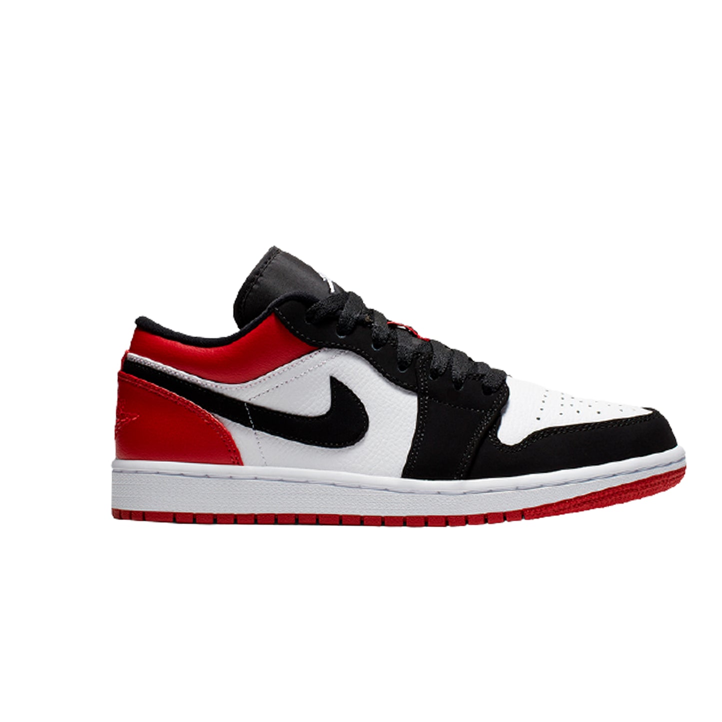 Tênis Air Jordan Low Tricolor Black Toe