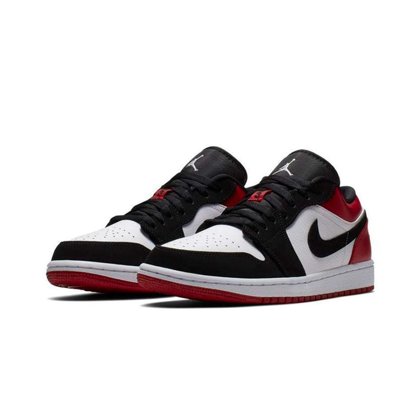 Tênis Air Jordan Low Tricolor Black Toe