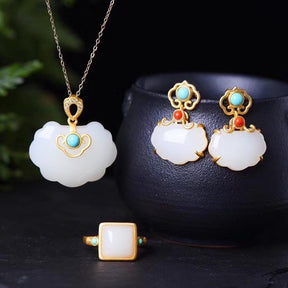 Conjunto 3 Peças Bohemian - Anel Ajustável