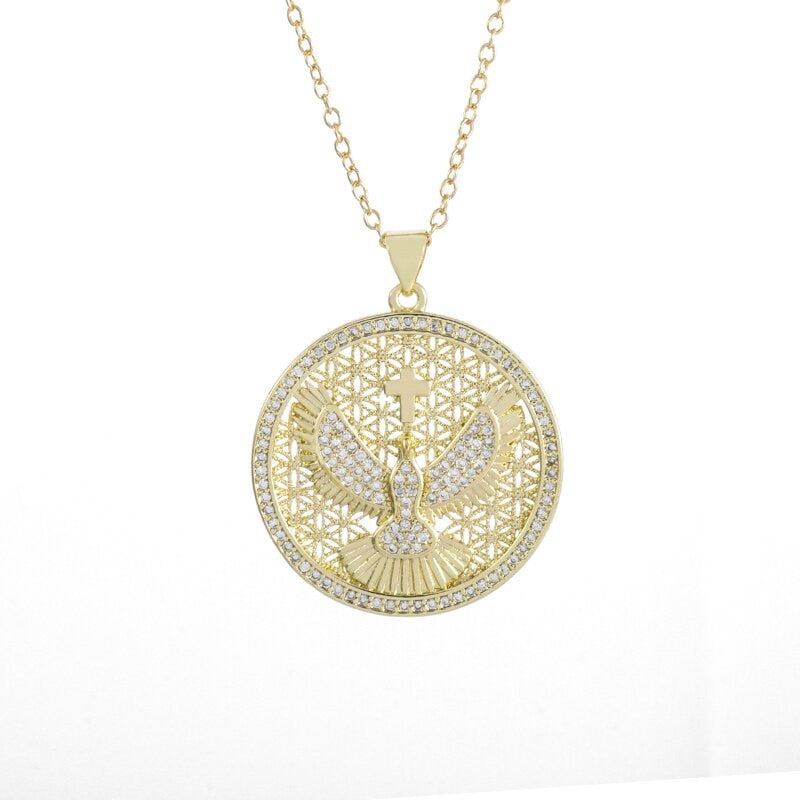 Colar Medalha do Espírito Santo