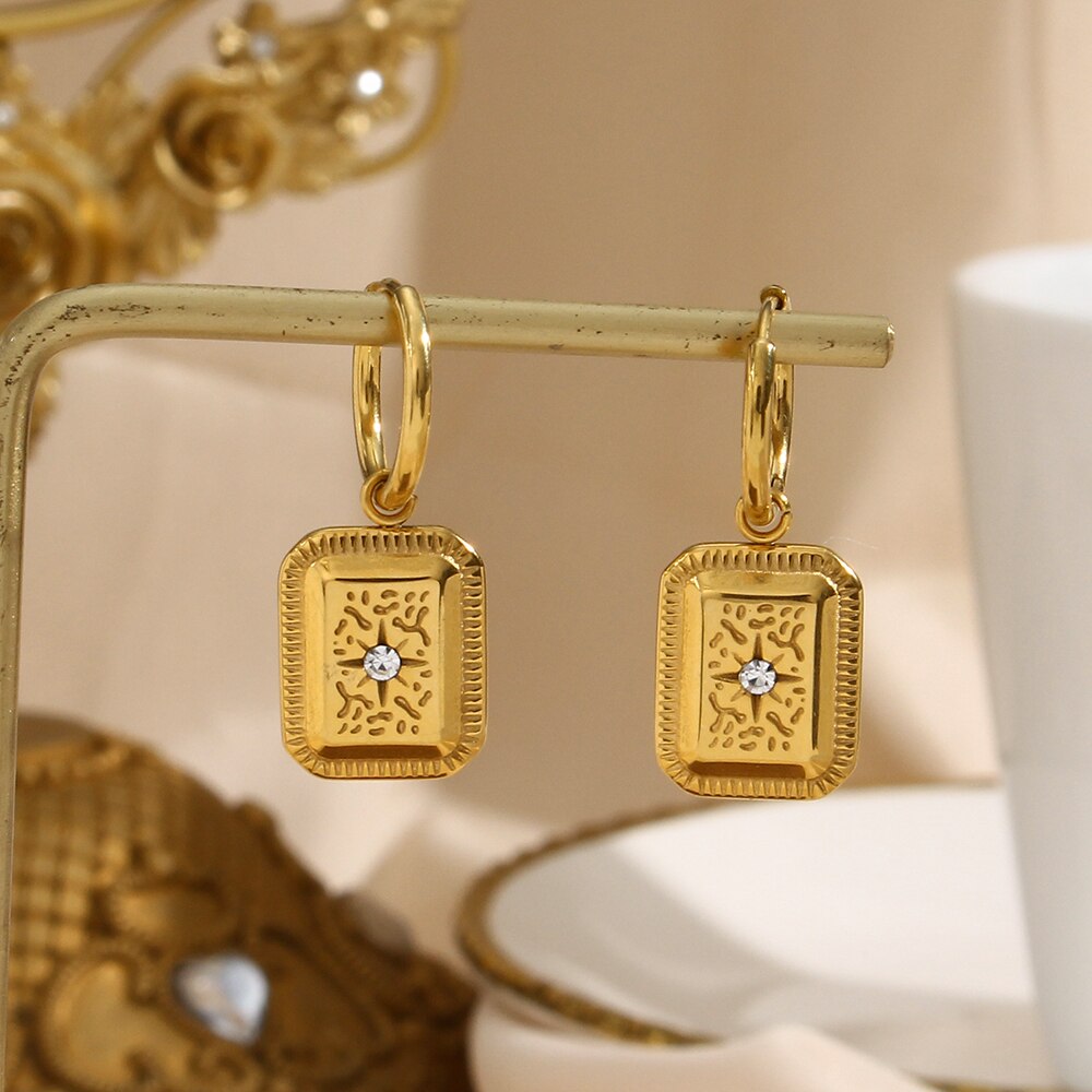 Conjunto Colar e Brincos Cubana em Ouro 18k