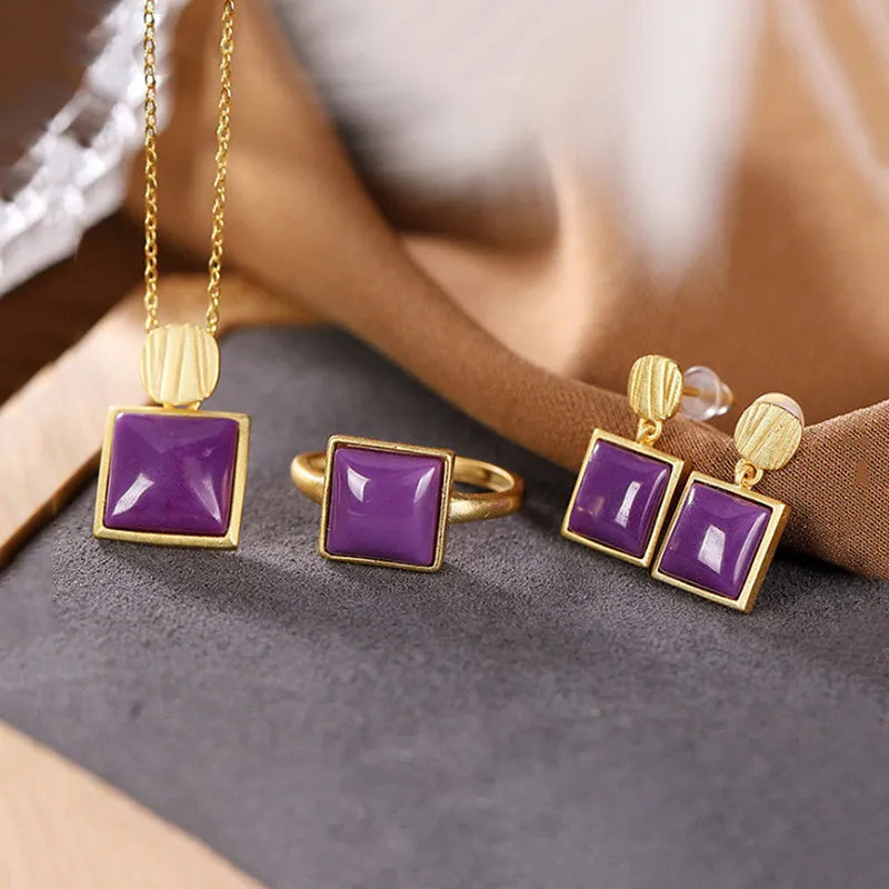 Conjunto 3 Peças Guadalupe - Anel Ajustável