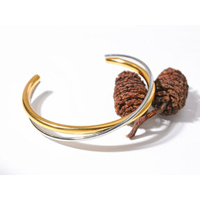 Bracelete Fortuna em Ouro 18K e Prata 925