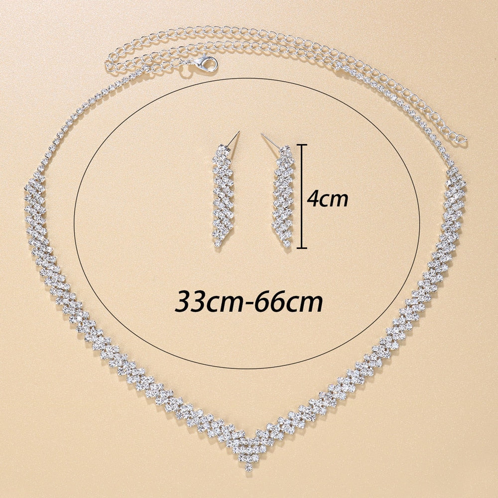 Conjunto Colar e Brincos Noelle em Prata 925