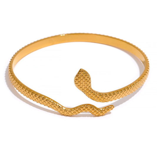 Bracelete de Serpente em Ouro 18K