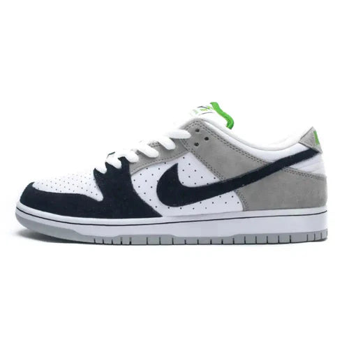 SB Dunk Low Clorophyll Cinza Preto e Verde